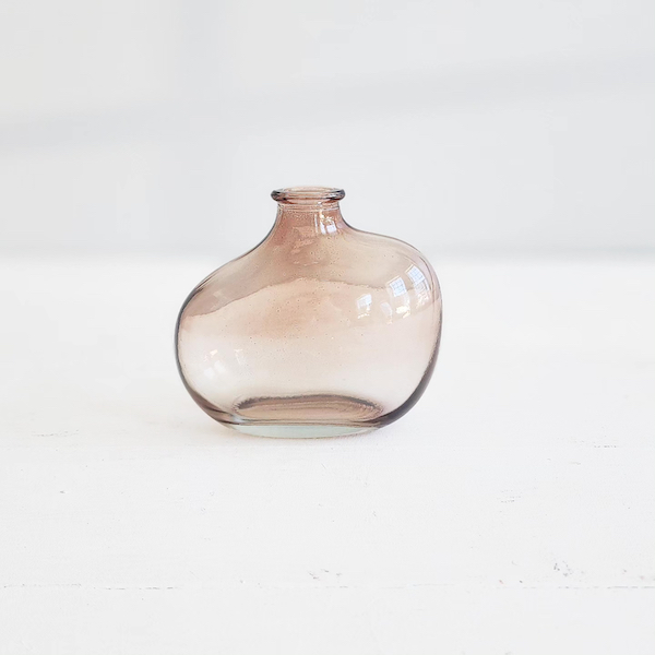 Recycled Bottle Budvase - Violet - 10cm